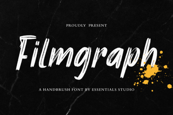 Filmgraph – The Handwritten Brush Font Your Projects Need