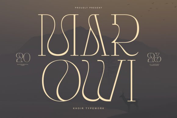 Marowi – The Elegant Serif Font Worth Your Attention
