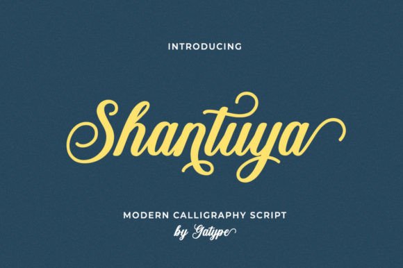 Shantuya: The Handwritten Font That Does It All